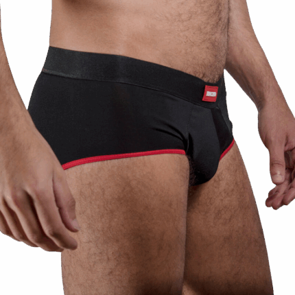 MACHO - MS24R UNTERHOSE DUNKELROT S