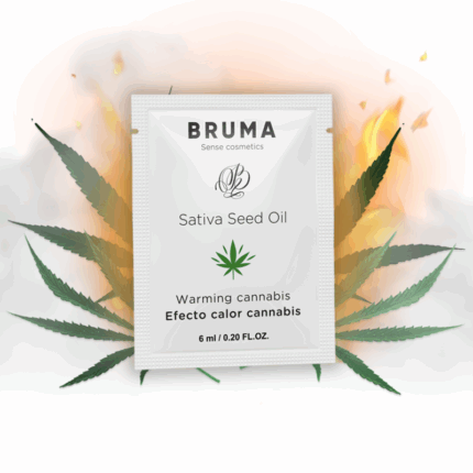 BRUMA - SATIVA-SAMENÖL-GLEITGEL MIT WÄRMENDEM CANNABISGESCHMACK 6 ml