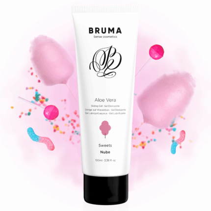 BRUMA - ALOE VERA GLEITGEL ZUCKERWATTE GESCHMACK 100 ML