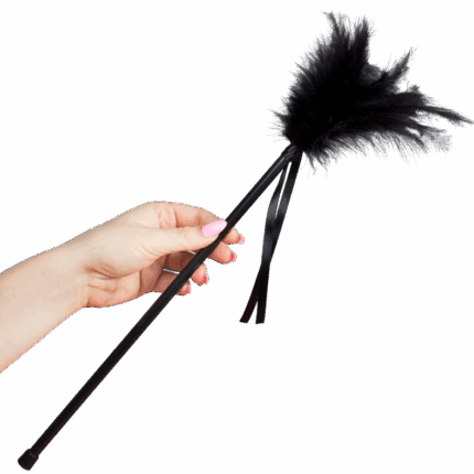 SECRETPLAY - SCHWARZE FEDERN 40 CM