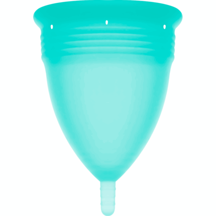 STERCUP - FDA SILIKON-MENSTRUALCUP AQUAMARIN - GRÖSSE L