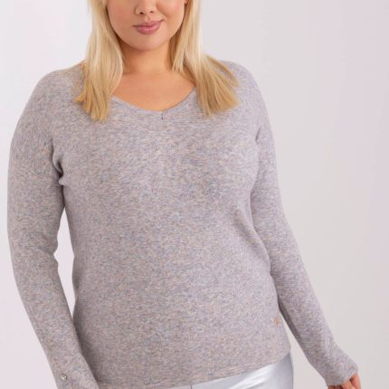 Pullover plus size model 190086 Factory Price  (2XL/3XL)