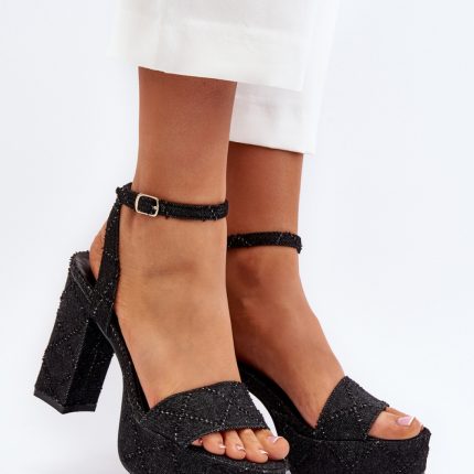 Sandalen mit Absatz model 194142 Step in style  (41)
