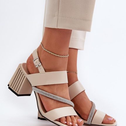 Sandalen mit Absatz model 195551 Step in style  (37)