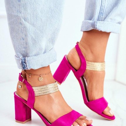 Sandalen mit Absatz model 196324 Step in style  (40)