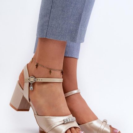 Sandalen mit Absatz model 196331 Step in style  (37)