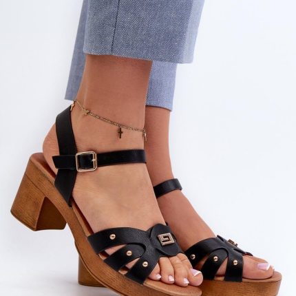 Sandalen mit Absatz model 196335 Step in style  (41)