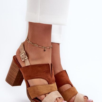 Sandalen mit Absatz model 196629 Step in style  (36)