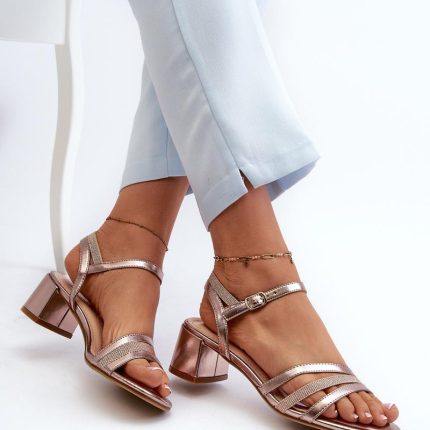 Sandalen mit Absatz model 196656 Step in style  (36)
