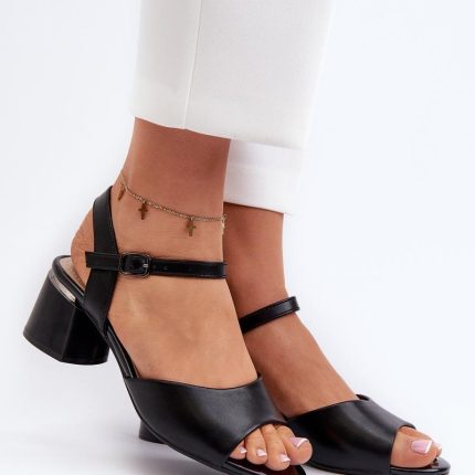 Sandalen mit Absatz model 197095 Step in style  (38)
