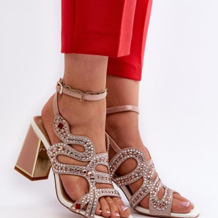 Sandalen mit Absatz model 197173 Step in style  (39)
