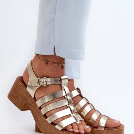 Sandalen mit Absatz model 198812 Step in style  (40)
