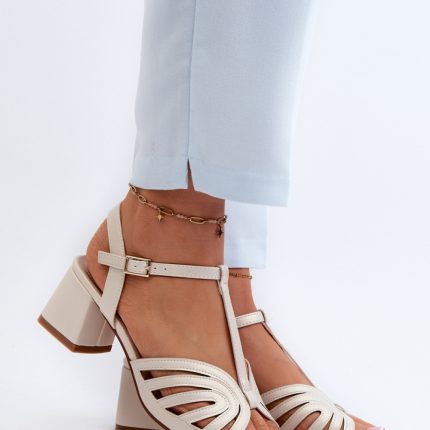 Sandalen mit Absatz model 198815 Step in style  (36)