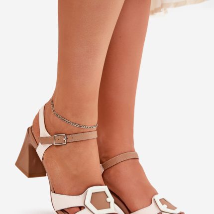 Sandalen mit Absatz model 210692 Step in style  (37)