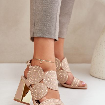Sandalen mit Absatz model 210709 Step in style  (38)