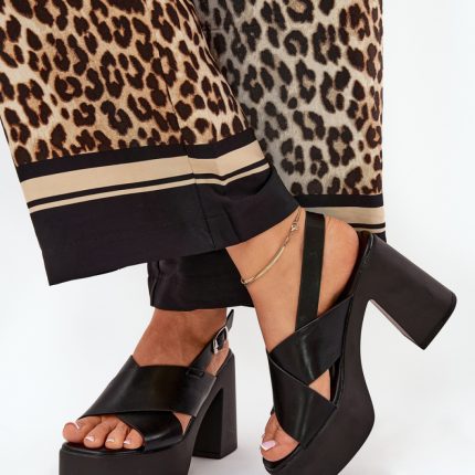 Sandalen mit Absatz model 210801 Step in style  (41)