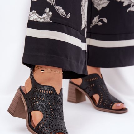 Sandalen mit Absatz model 211365 Step in style  (41)