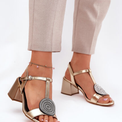 Sandalen mit Absatz model 211643 Step in style