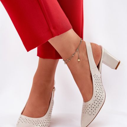 Sandalen mit Absatz model 211939 Step in style  (36)
