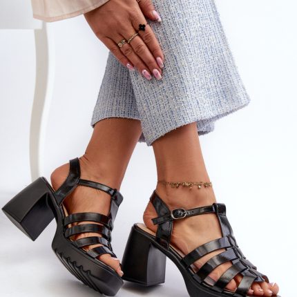 Sandalen mit Absatz model 211947 Step in style  (40)
