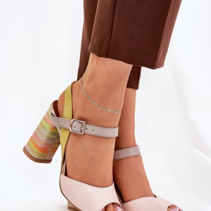 Sandalen mit Absatz model 211949 Step in style  (38)