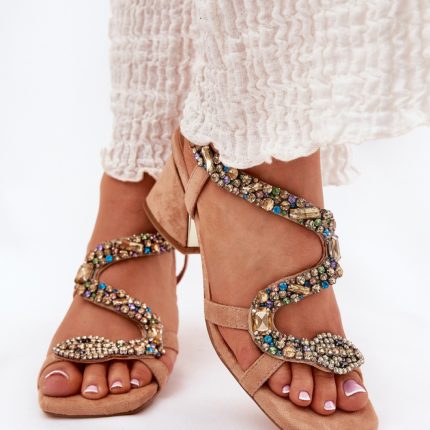 Sandalen mit Absatz model 212356 Step in style  (36)