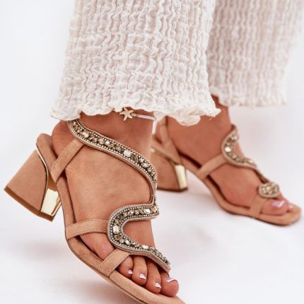 Sandalen mit Absatz model 212357 Step in style  (40)