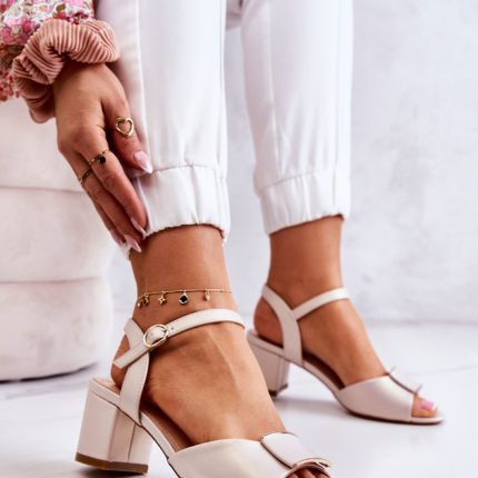 Sandalen mit Absatz model 212717 Step in style  (36)