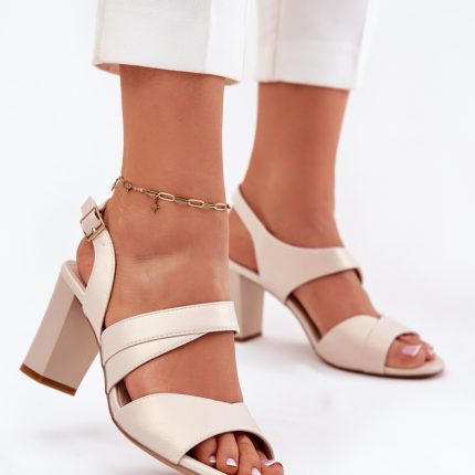 Sandalen mit Absatz model 212906 Step in style  (40)