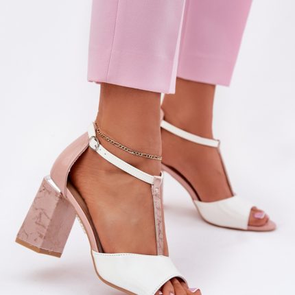 Sandalen mit Absatz model 213007 Step in style  (39)