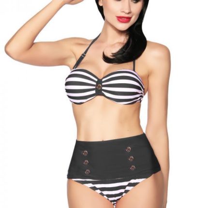 Vintage-Bandeau-Bikini S