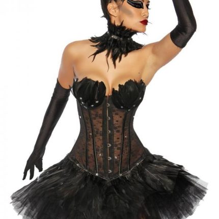 Black Swan / White Swan Corsage L