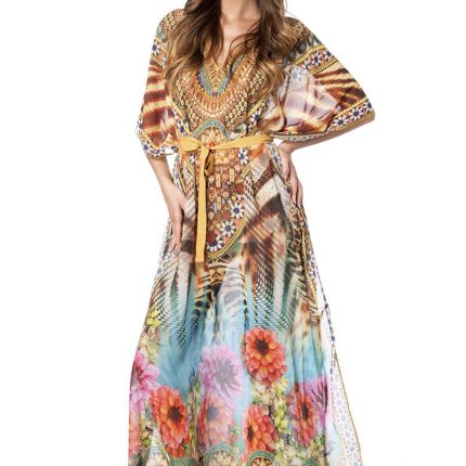Premium-Kaftan mit Strass OS