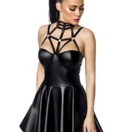 Harness- Wetlook-Kleid  M-L