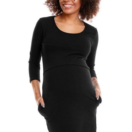 Schwangerschaftskleid model 84435 PeeKaBoo  (XXL)