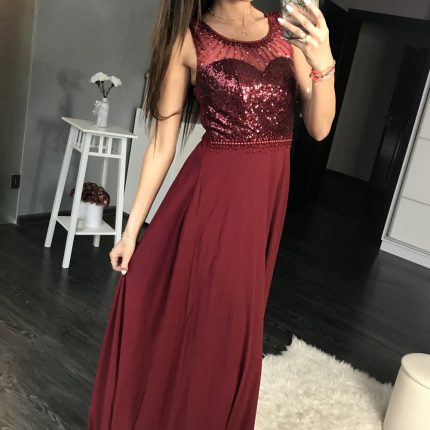 Langes Kleid model 105254 YourNewStyle  (M)