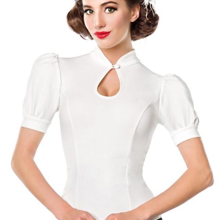 Jersey-Bluse S