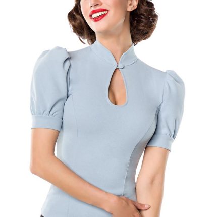 Jersey-Bluse M