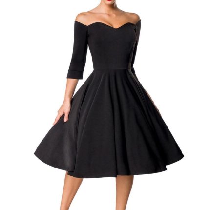 Belsira Premium Vintage Swing-Kleid S