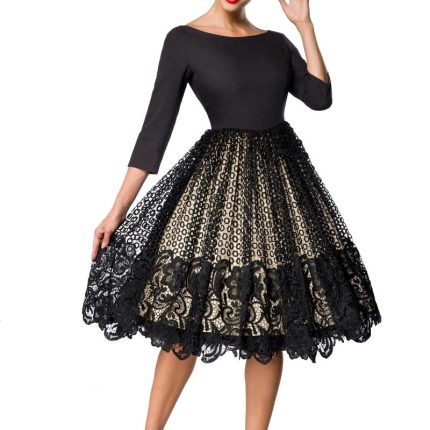 Premium Spitzen-Swingkleid S