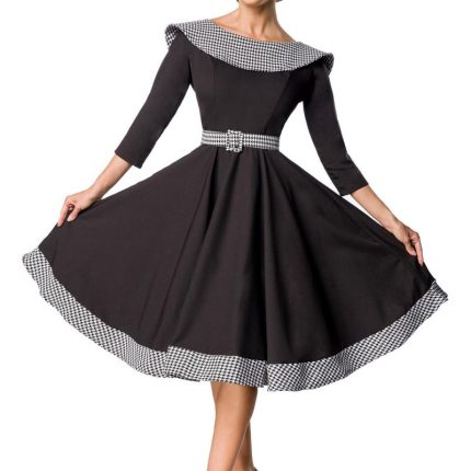 Premium Vintage Swing-Kleid 2XL