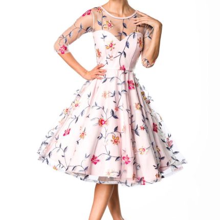 Belsira Premium Blumenkleid L