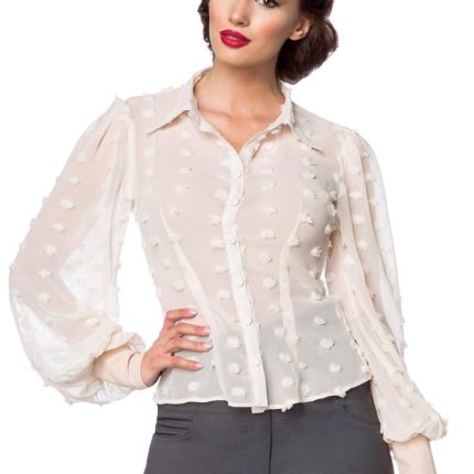 Vintage-Bluse 2XL