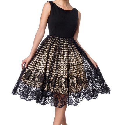 Swingkleid mit Spitze 4XL