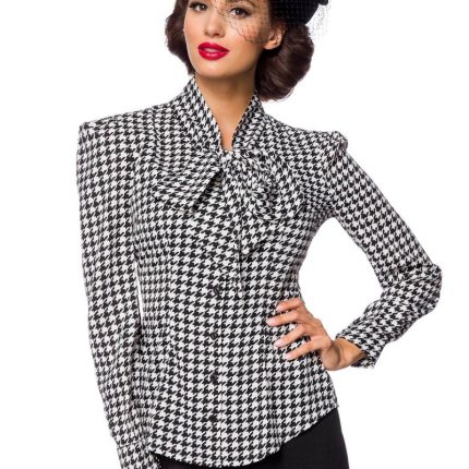 Vintage-Schluppenbluse XL