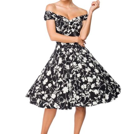 schulterfreies Kleid S