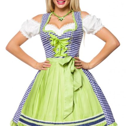 Traditionelles Karodirndl 2XL
