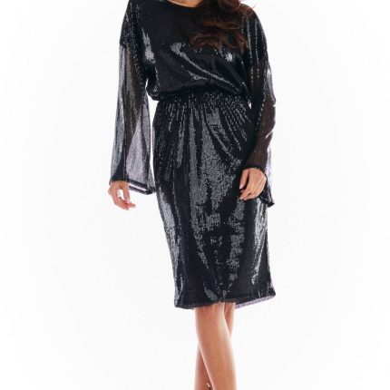 Abendkleid model 150755 awama  (L/XL)