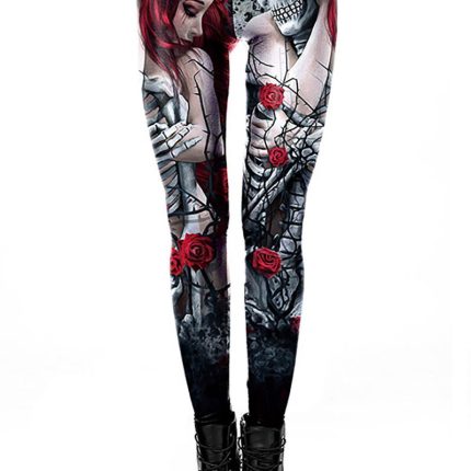 Skull Leggings 2XL