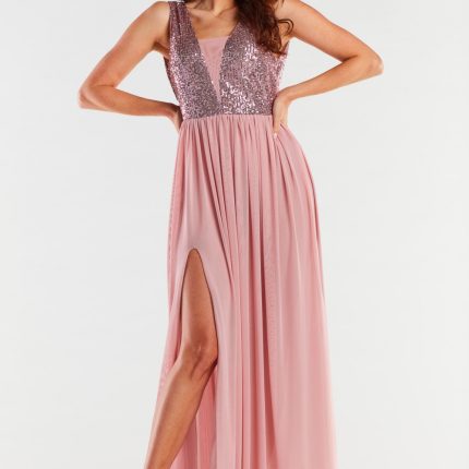 Langes Kleid model 174300 awama  (XL)